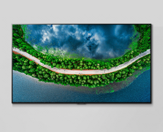 LG 올레드 AI 씽큐 제품컷.   [LG전자 제공]